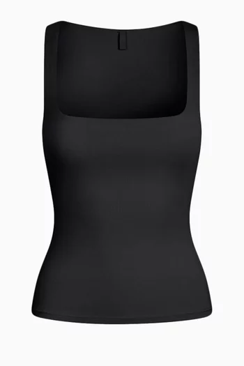 Smooth Layers Square-neck Tank Top