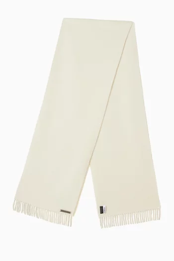 Fringe Scarf in Cashmere