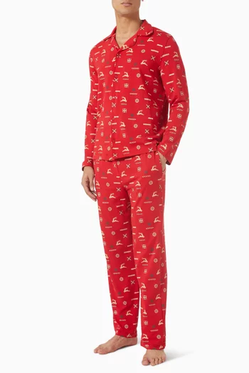 طقم بيجاما جيرسيه