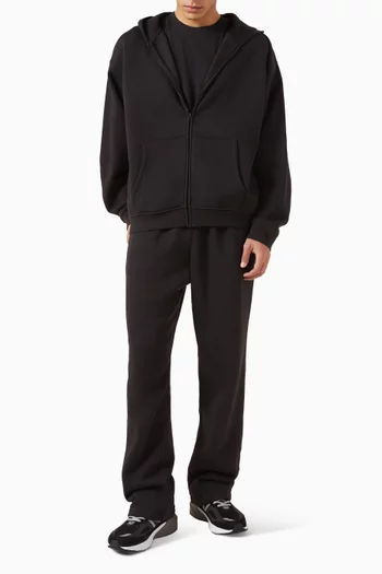 بنطال كلاسيكي بقصة ساق مستقيمة صوف قطني