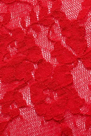 طقم سهل الارتداء دانتيل مطاطي