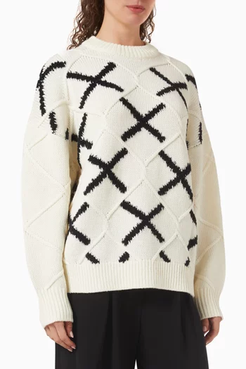 سترة منسوجة صوف بوكليه