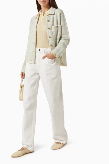 قميص ديلان بنقشة مربعات كشمير