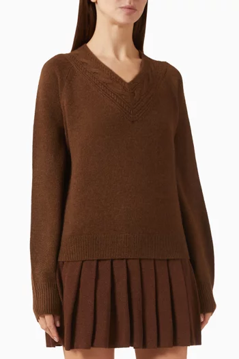 The Varsity V Sweater