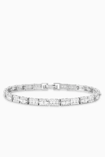 Crystal Bracelet in Sterling Silver