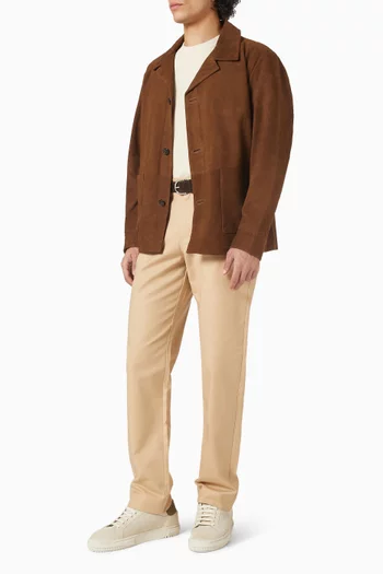 Hybrid Blazer in Suede