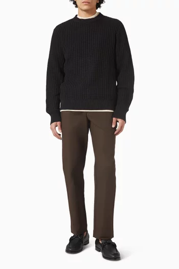 Harry Straight-leg Chino Pants in Cotton-blend