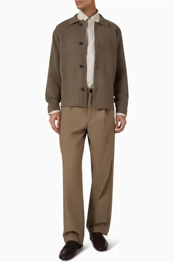 Regular Fit Cardigan in Cotton-blend