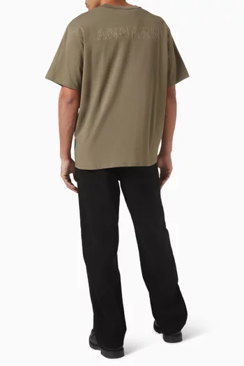 Anrro Relaxed Fit T-shirt in Organic Cotton