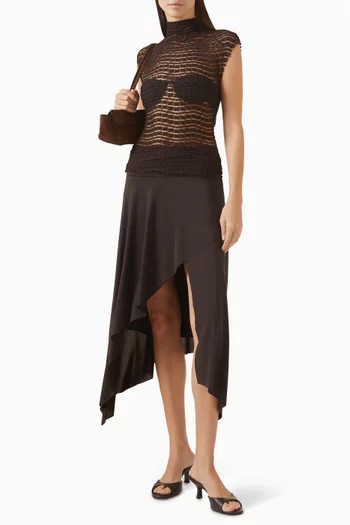 Emaretta Top in Stretch-lace