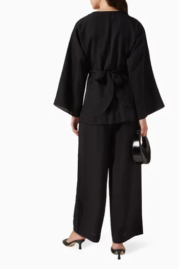 بلوزة إيلان بتصميم ملفوف