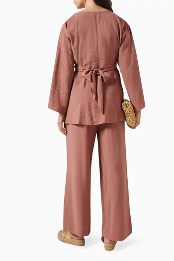 بلوزة إيلان بتصميم ملفوف