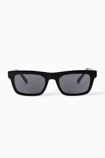 Dylan Square Sunglasses in Acetate