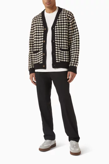 كارديغان والكر مزيج صوف