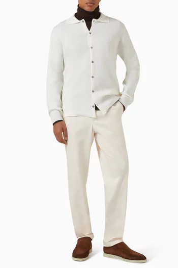 Knitted Shirt in Cashwool®