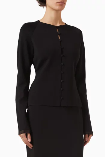 Button Knit Cardigan