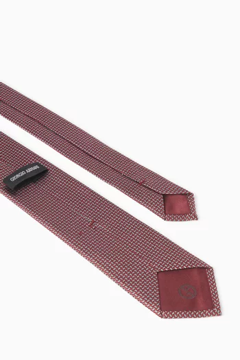Jacquard Tie in Silk
