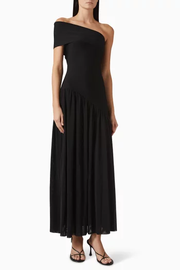 Jesselle One-shoulder Gown