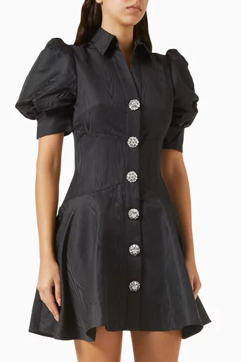 Narcissa Mini Dress in Taffeta