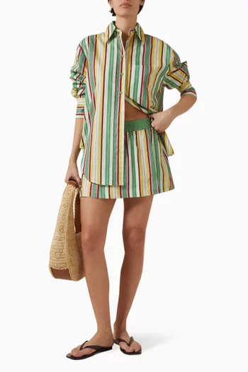 Indi Mini Skirt in Cotton