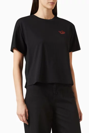 Wax Seal Badge T-shirt in Cotton