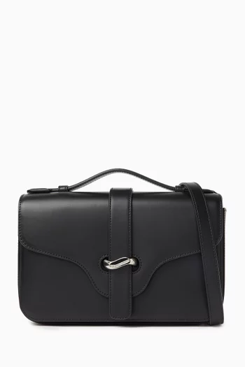 Constanza Top Handle Bag in Leather