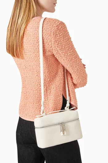 Vanity Top Handle Bag in Leather