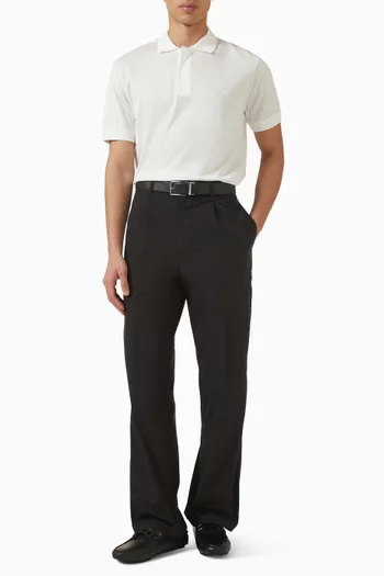 تي شيرت بولو نسيج قطن ولايوسيل