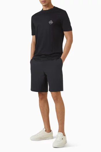 Logo Patch T-shirt in Cotton