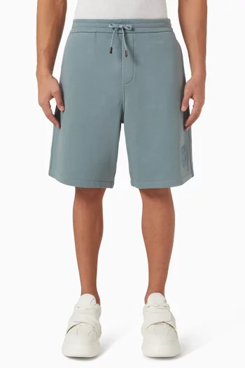 شورت رياضي بشعار الماركة فرنش تيري