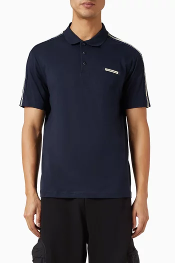 تي شيرت بولو بشعار EA7‏