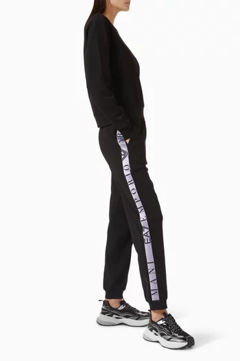Logo Tracksuit Set in Cotton-blend