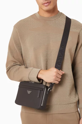 حقيبة كاميرا ميني جلد سافيانو معاد تدويره