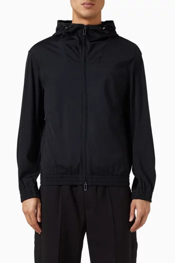 Blouson Hoodie in Nylon