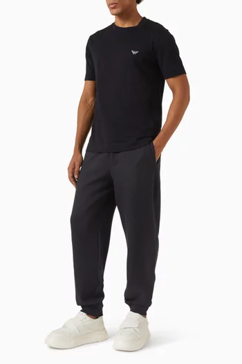 Logo Sweatpants in Double Jersey