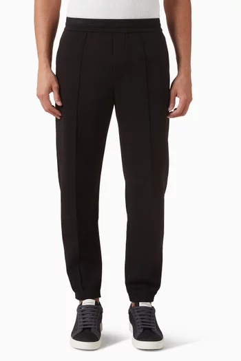 Logo Sweatpants in Double Jersey