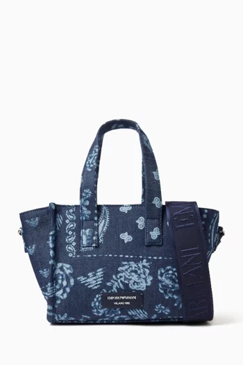 Small Tote Bag in Canvas