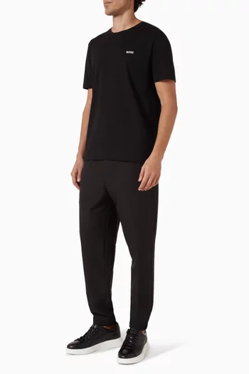 T-shirt in Stretch Cotton, Set of 2