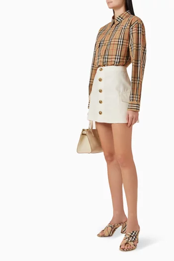 Turnstone Checked Shirt in Cotton