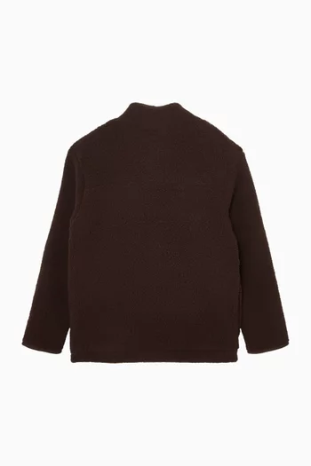 جاكيت بسحّاب صوف تيدي