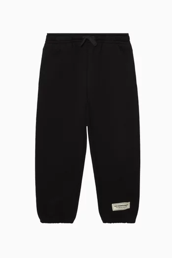 Relaxed Cuffed Sweatpants in Cotton