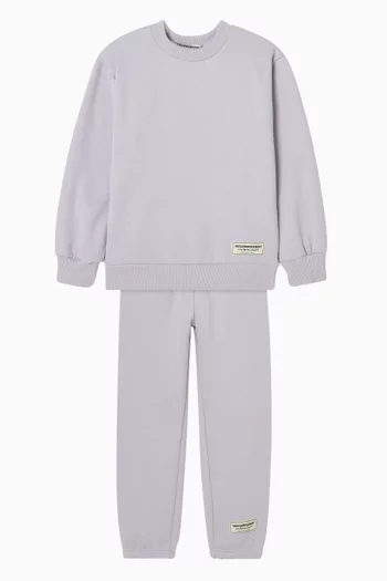Relaxed Cuffed Sweatpants in Cotton