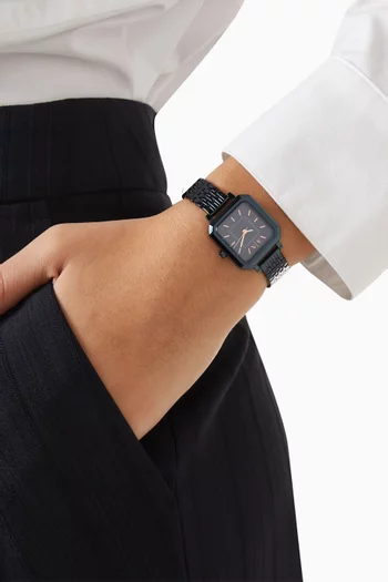 Leila Stainless Steel Watch , 27 x 26mm