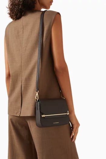 Mini Ace Crossbody Bag in Grain Leather