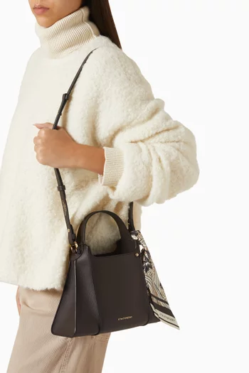 حقيبة اركشيل بيد علوية جلد عجل