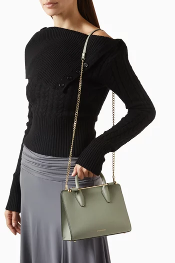 حقيبة يد نانو ميني جلد عجل