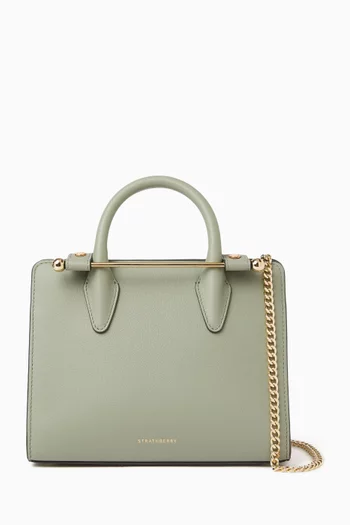 حقيبة يد نانو ميني جلد عجل