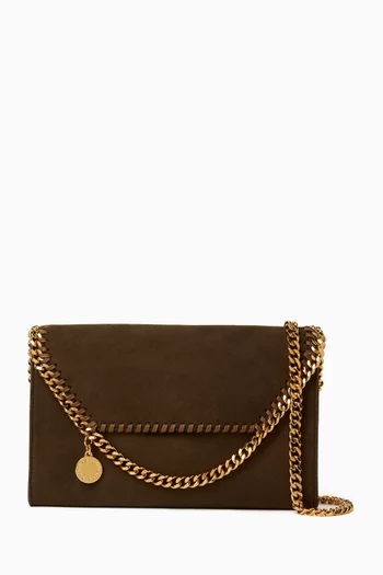Falabella Crossbody Bag in Suede