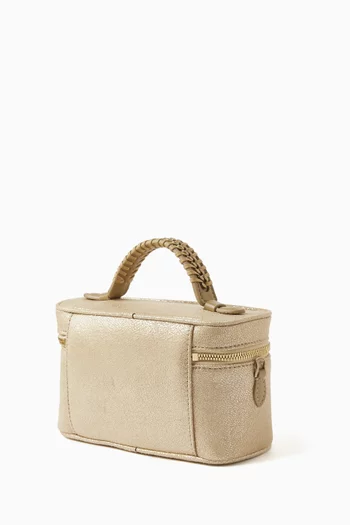 Falabella Vanity Case in Shaggy Deer Leather