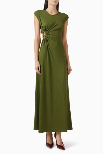 Mineral Stone Ruched Tank Dress in Jersey